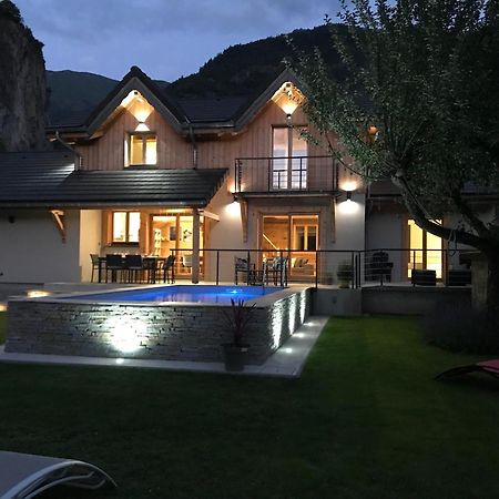 Chalet Barbara With Swimming Pool In The Heart Of Oisans Ле-Бур-д'Уазан Экстерьер фото
