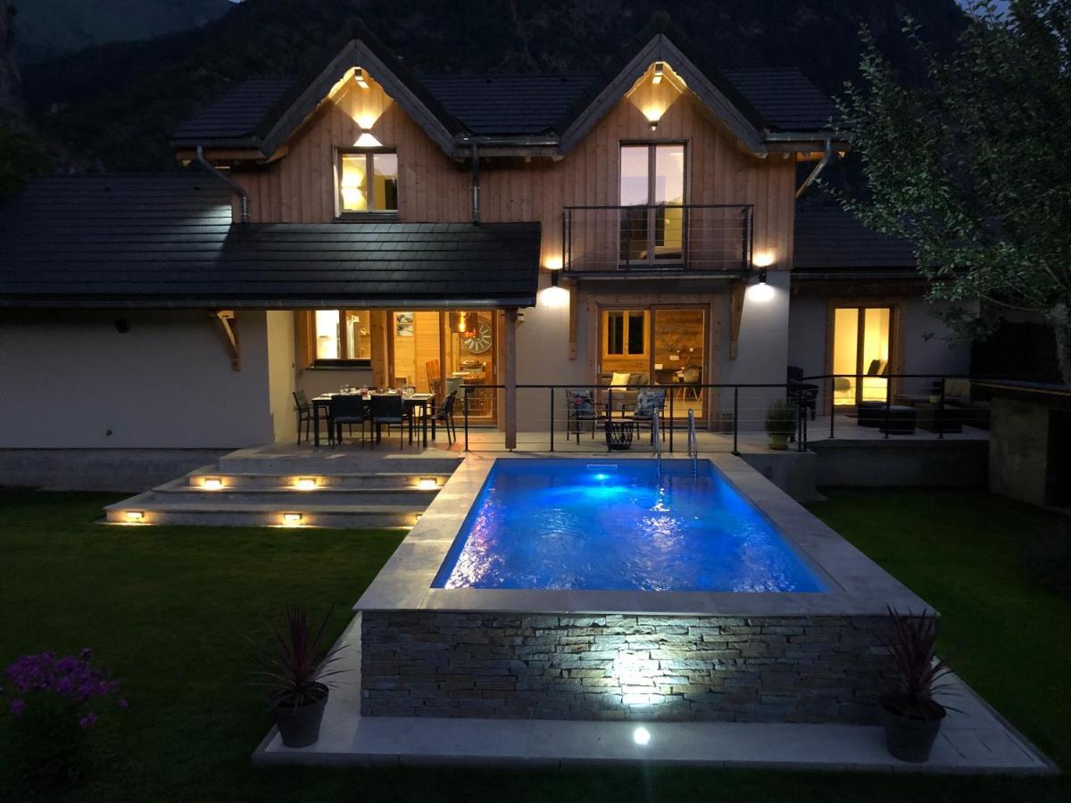 Chalet Barbara With Swimming Pool In The Heart Of Oisans Ле-Бур-д'Уазан Экстерьер фото