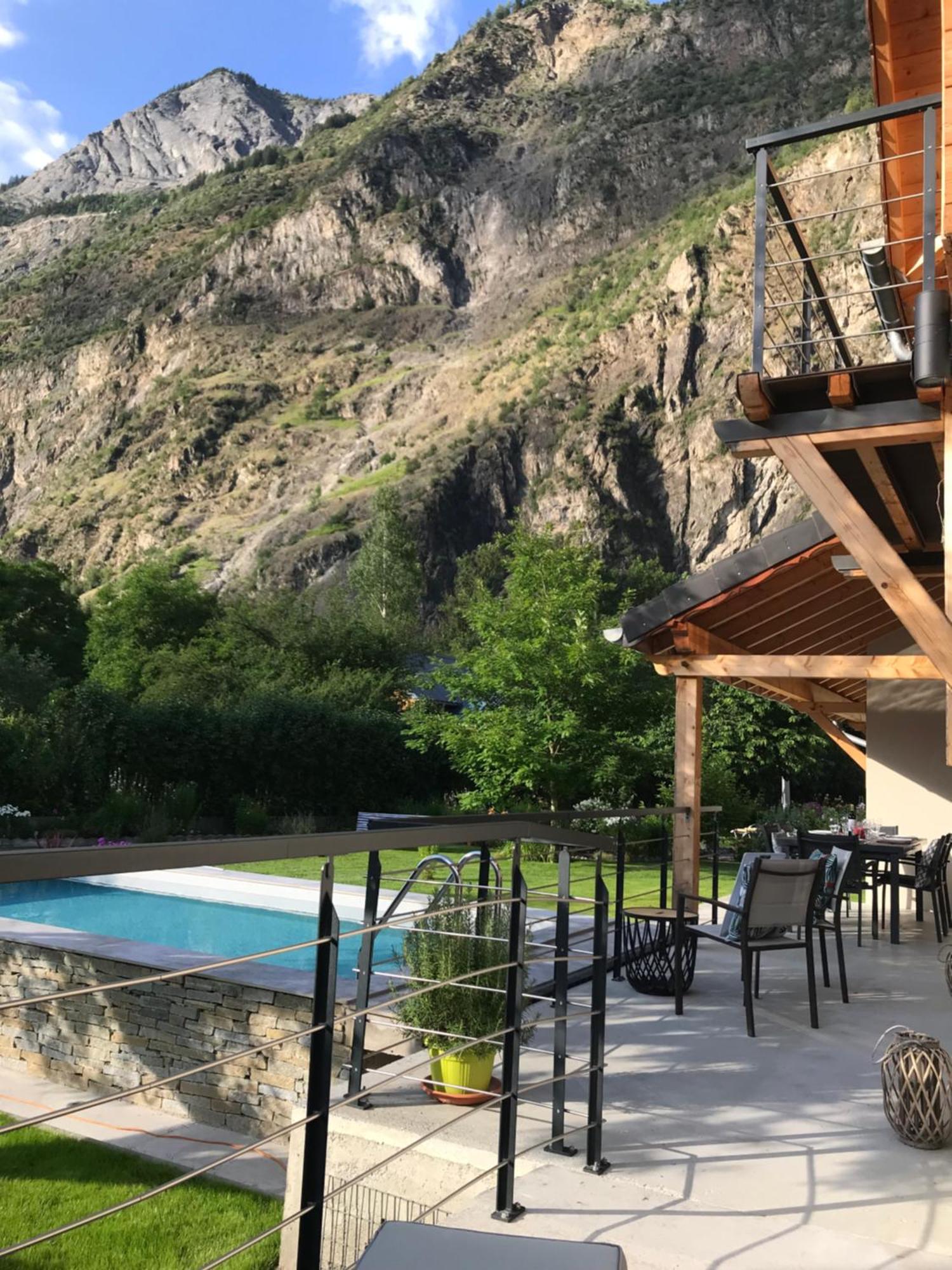 Chalet Barbara With Swimming Pool In The Heart Of Oisans Ле-Бур-д'Уазан Экстерьер фото