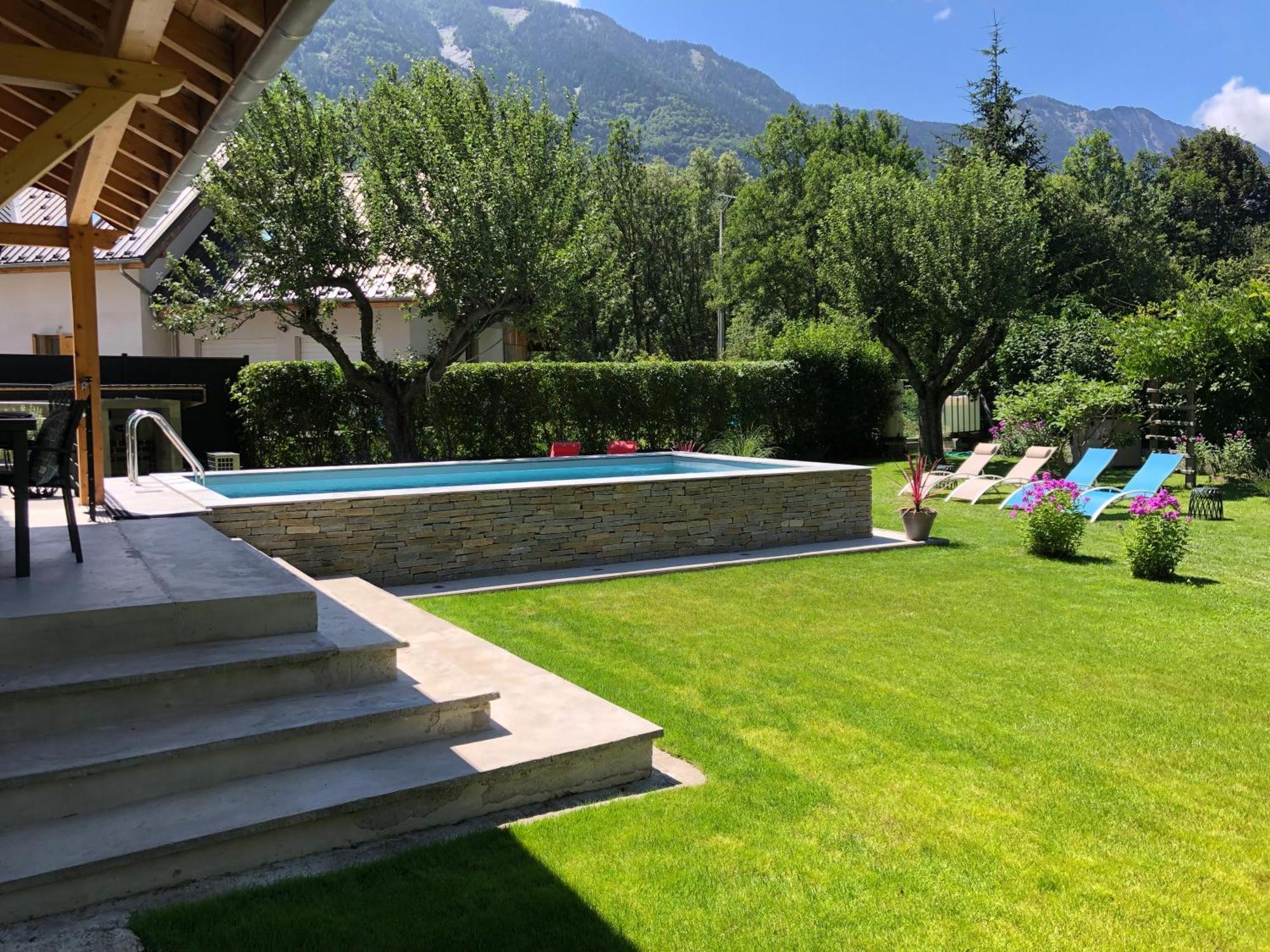 Chalet Barbara With Swimming Pool In The Heart Of Oisans Ле-Бур-д'Уазан Экстерьер фото