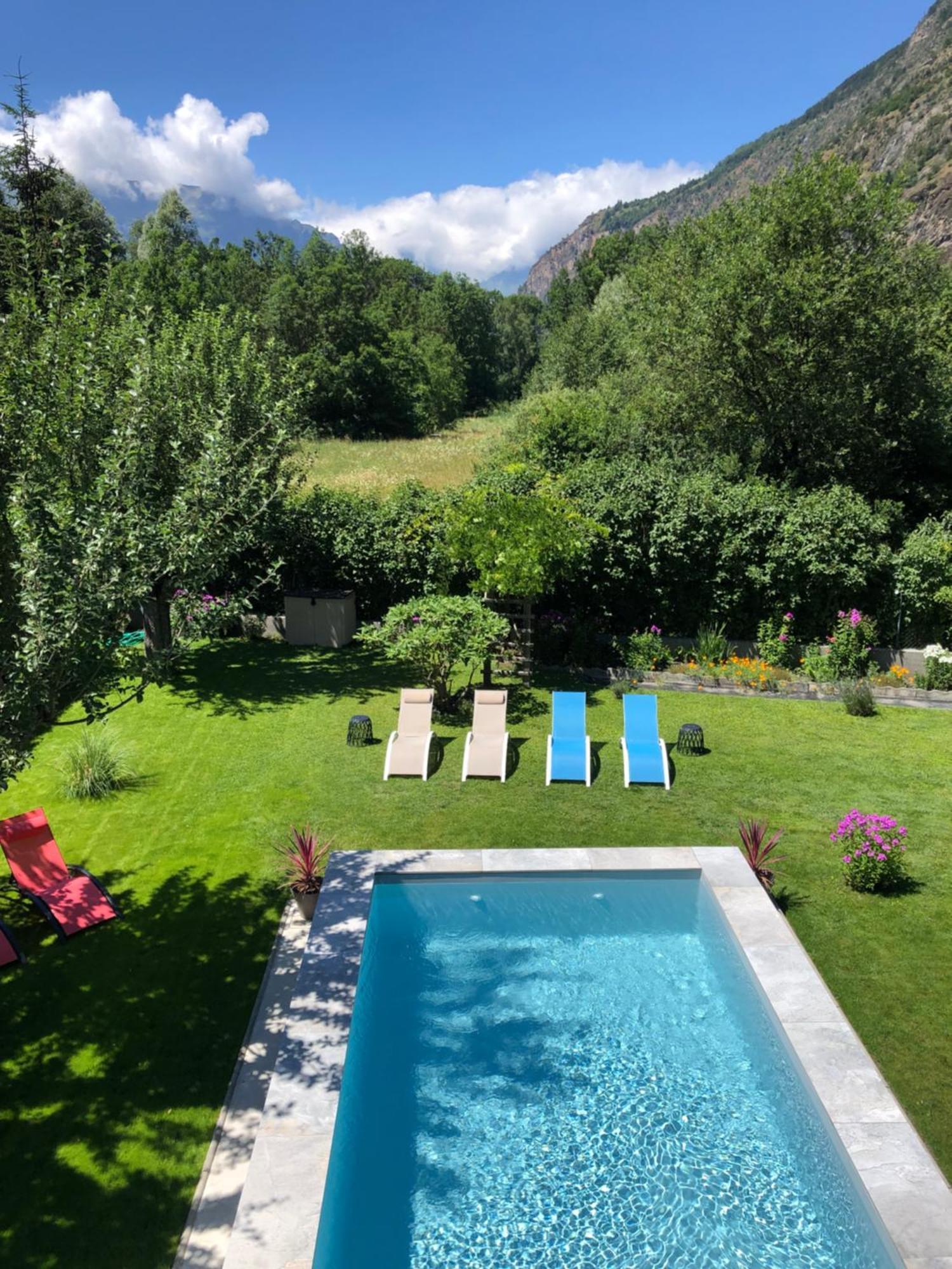 Chalet Barbara With Swimming Pool In The Heart Of Oisans Ле-Бур-д'Уазан Экстерьер фото