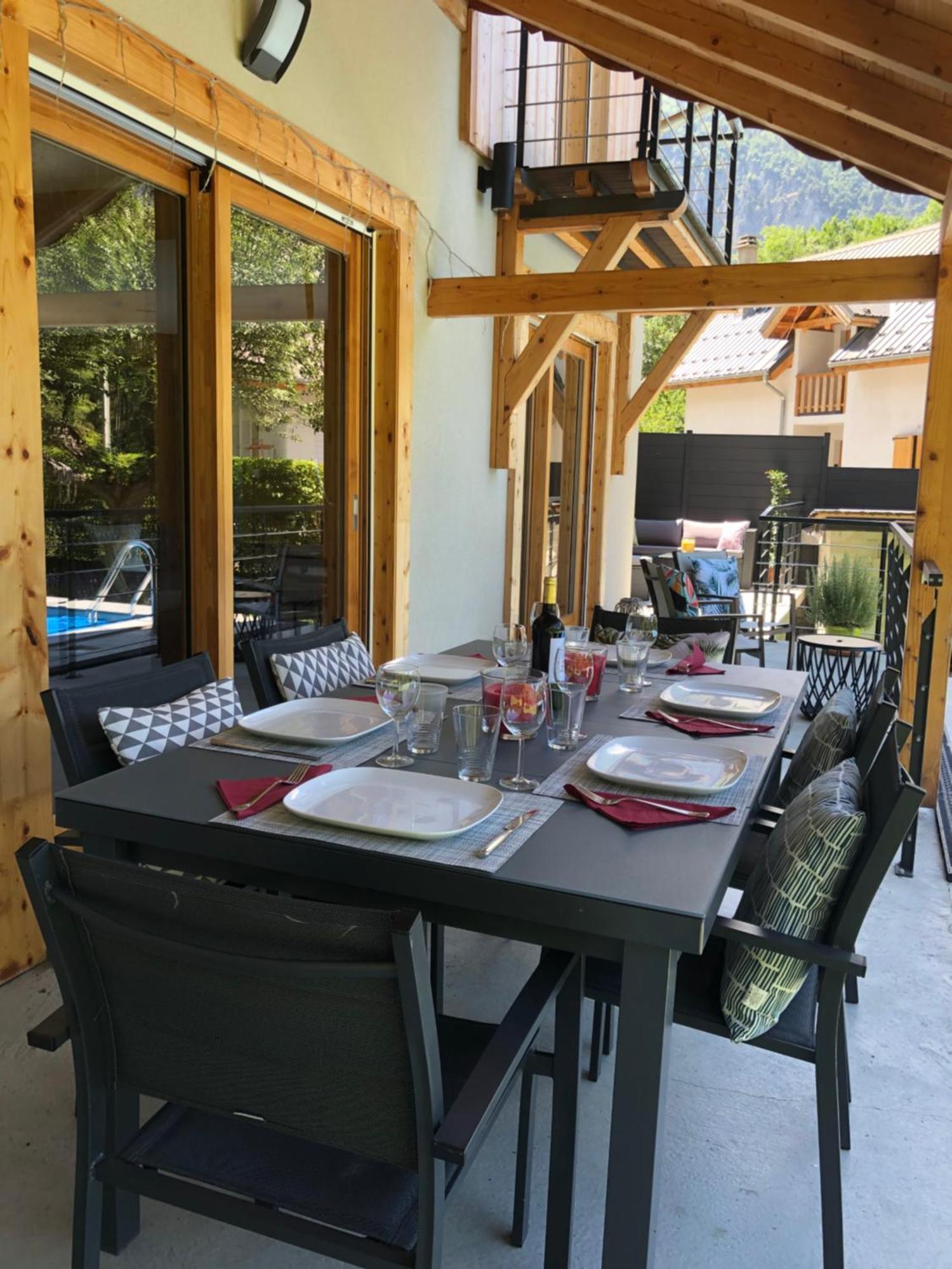 Chalet Barbara With Swimming Pool In The Heart Of Oisans Ле-Бур-д'Уазан Экстерьер фото